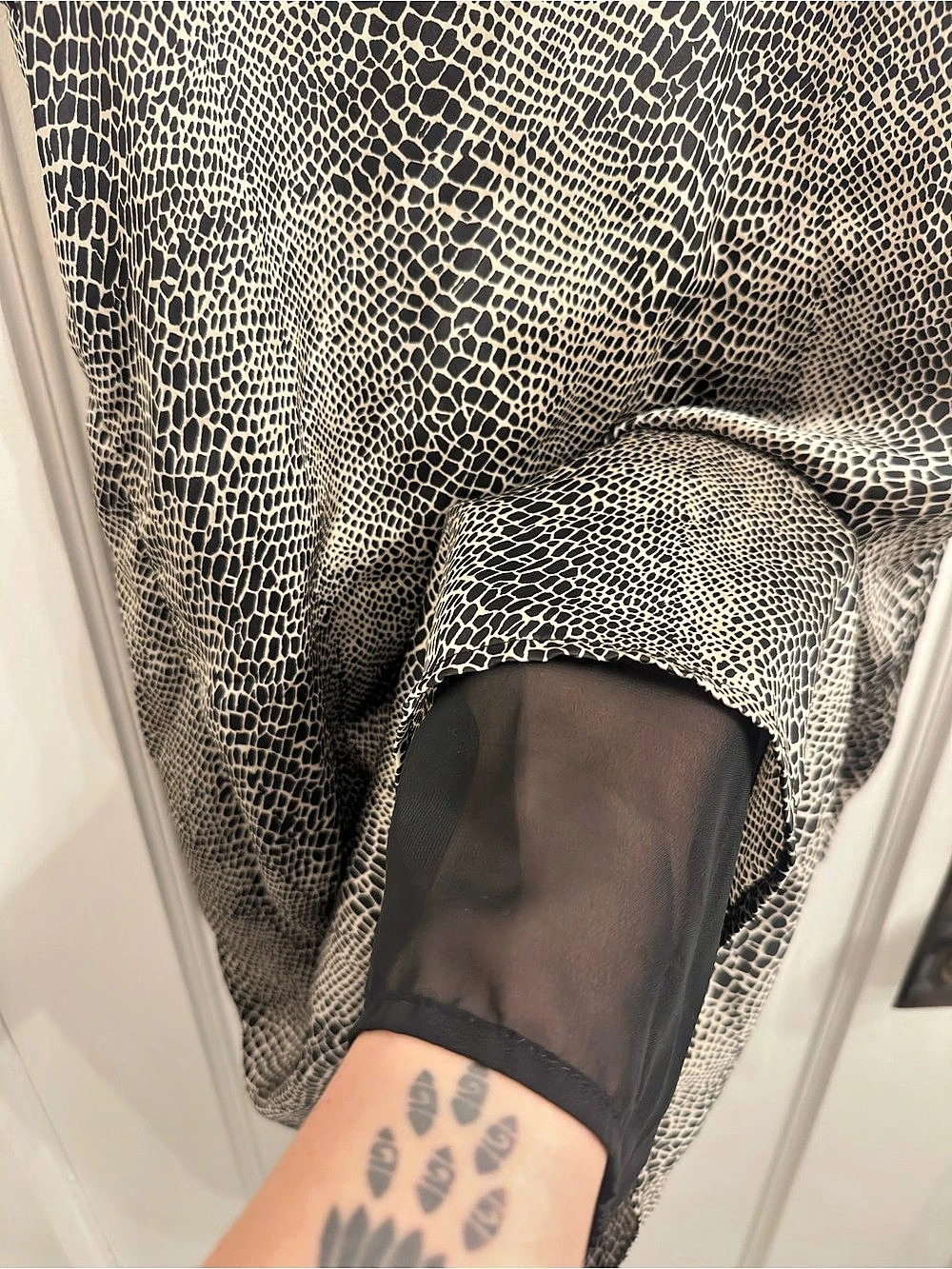 Mona B Satin Slip Dress - Picture 4 of 4